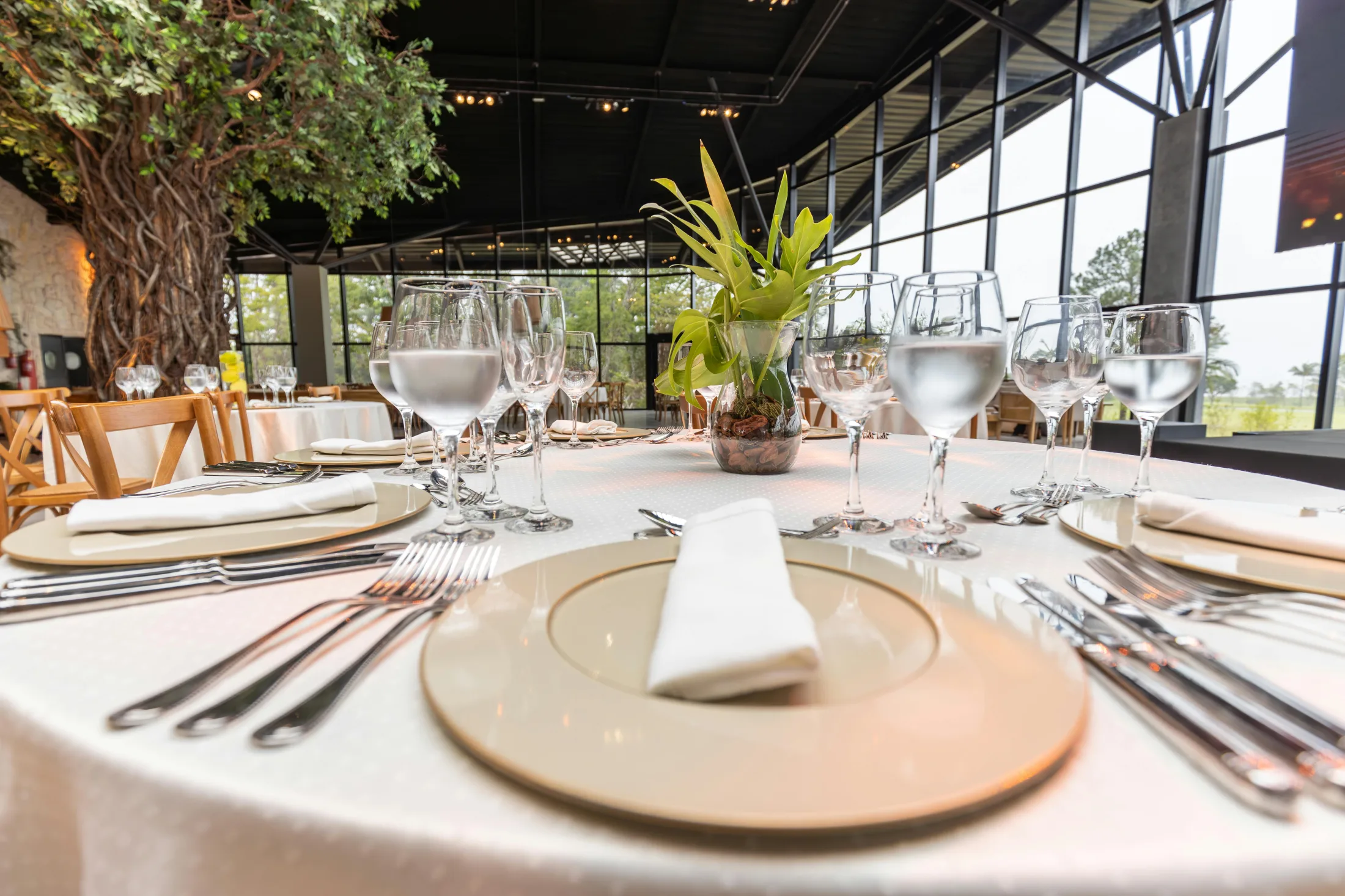 An inviting restaurant interior ready to become an explorable digital venue